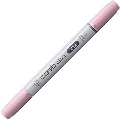 Copic Marker Ciao, Pale Lilac, Country Of Origin: Japan, Model Number: Cm-V12I, Item Package Dimension: 5.99999999388" L X 0.599999