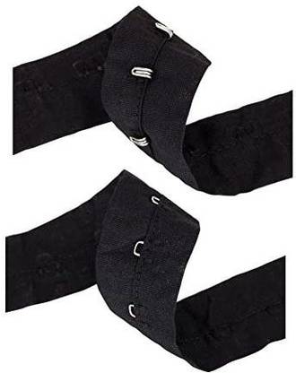 Neotrims Hook And Eye Tape Trimming, 100% Soft Cotton, Non Rust Quality Fastening, Costume, Corsets Bustier, Lingerie, Basques.