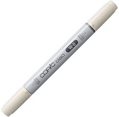Copic Marker S W0 Ciao With Replaceable Nib, Warm Gray