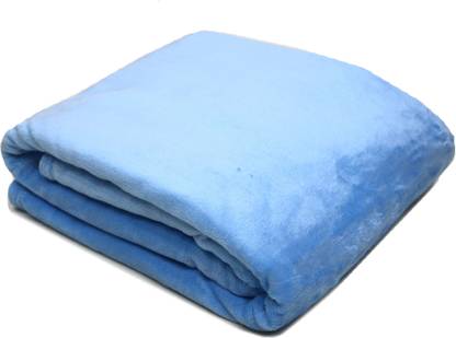 Florida Solid Single Fleece Blanket for  Mild Winter