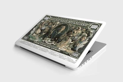 Yuckquee Trading/Trader Laptop Skin/Sticker/Vinyl for 14.1, 14.4, 15.1, 15.6 inches for HP,Asus,Acer,Apple,Lenovo printed on 3M Vinyl, HD,Laminated, Scratchproof. Vinyl Reusable Laptop Skin Compatible for 15.6 inch