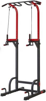 DOLPHY Dip Stands Adjustable Power Tower Pull Up Bar Push-up Bar