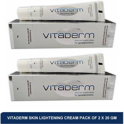 Vitaderm skin lightening cream - hyperpigmentation cream(pack of 2)20g