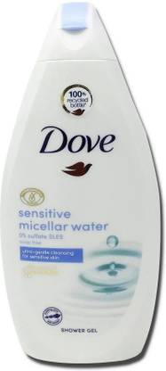 DOVE Sensitive Micellar Water Sulfate Free Shower Gel