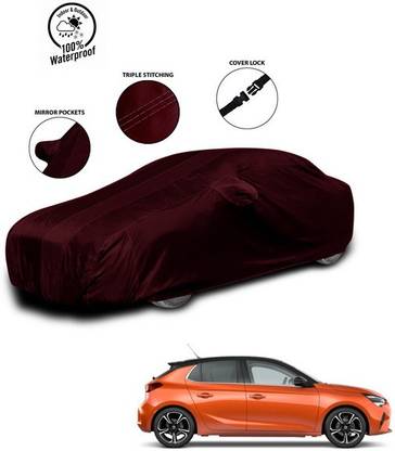SEBONGO Car Cover For Opel Corsa (With Mirror Pockets)