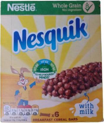 NESTLE Nesquik Cereal Bars,150g (6*25g) Box