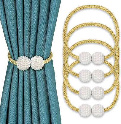 Furnishingkart Gold Tieback Hook, Trimming, Tassels, Curtain Hooks