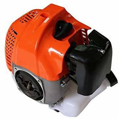 Shakun Corporation Brush Cutter 52cc Petrol Engine only, Heavy Duty Petrol Engine 2 Stroke 52cc for Any Type of Brush Cutter Cordless Grass Trimmer