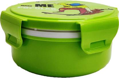 Gift Collection Bristo Hot Tiffin Box With 1 Plastic Container. Leak Proof Side Lock Lunch Box 2 Containers Lunch Box