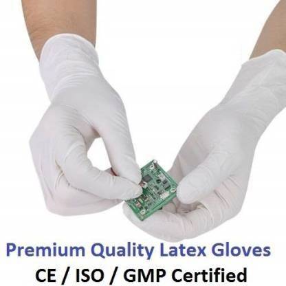 DM SPECIALLY FOR SPECIALIST - Quality Latex Exam Gloves- CE, ISO, GMP Certified Large Size Latex Surgical Gloves