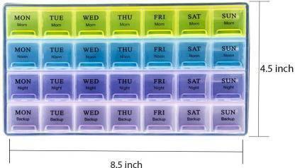 Shopbox store 7 days Pill Box