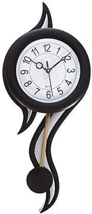 mishty Analog 30 cm X 16 cm Wall Clock