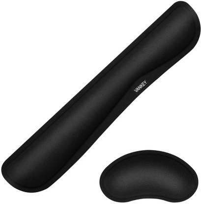 Everyonic Keyboard Wrist Rest Pad and Mouse Silica Gel Wrist Rest Support with Memory Foam for Computer and Laptop Foam Mouse::Keyboad Wrist Rest