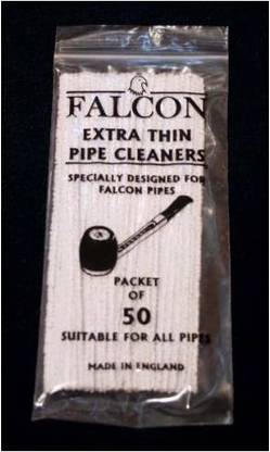 FALCON Extra Thin Pipe Cleaners - 1 Bag of 50