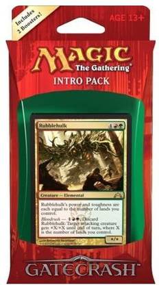Wizards of the Coast Magic the Gathering (MTG) Gatecrash Intro Pack: Gruul Goliaths (Includes 2 Booster Packs)
