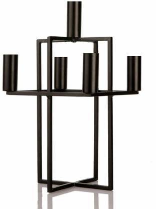 HIIH Decorative Candelabra Iron 5 - Cup Candle Holder