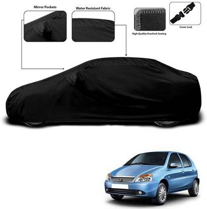 SEBONGO Car Cover For Tata Indigo (With Mirror Pockets)