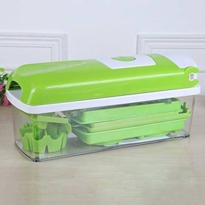 Tweetery Good Quality 12 in 1 Fruit & Vegetable Graters, Slicer, Chipser, Dicer, Cutter Chopper With Unbreakable ABS Body And Heavy Stainless Steel Blades Vegetable Grater