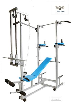 GoFiTPrO ABS TOWER with 20 in 1 Bench (Main Frame Pipe 2×2) Multipurpose Fitness Bench