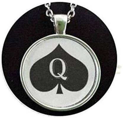 ASA QUEEN Of SPADES * Necklace Pendant Jewelry Charm Hotwife BBC Gift Wrapper Plastic Gift Wrapper