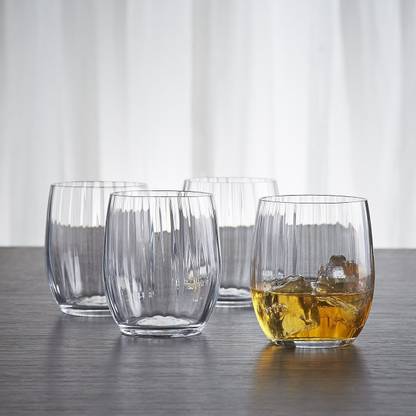Bohemia Crystal (Pack of 6) waterfall-SS33010 Glass Set Whisky Glass