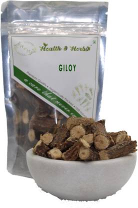 HEALTH & HERBS Giloy -GILOI- Geeloh - Guduchi - Tinospora Cordifolia 200 gram