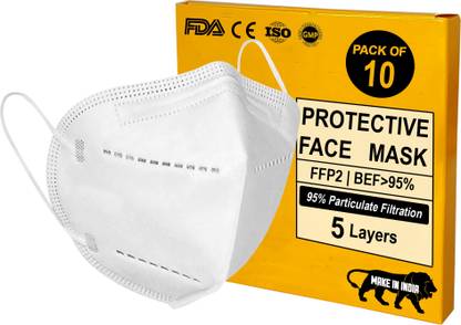 INSOL White Mask Reusable, Washable