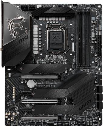 MSI MEG Z490 UNIFY ATX LGA 1200 Gaming LGA 1200Socket ATX Intel Z490 Chipset DDR4 Motherboard for Desktop