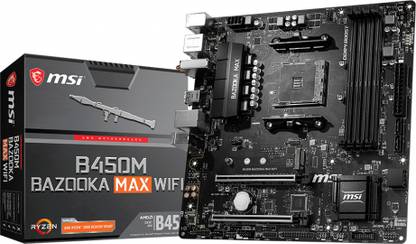 MSI B450M BAZOOKA MAX WIFI Mini-ATX AM4 Gaming AM4Socket Mini-ATX AMD B450 Chipset DDR4 Motherboard for Desktop
