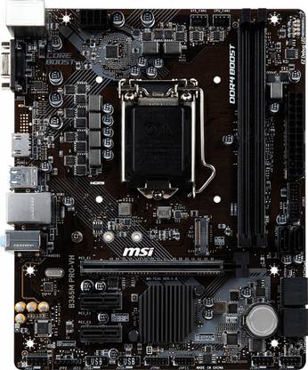MSI Intel B365M PRO-VH LGA1151Socket Micro-ATX Intel B365 Chipset DDR4 Motherboard for Desktop