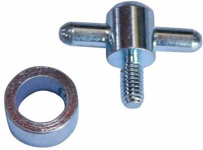 Mumbai Tattoo Nut & Bolt Set Design Front Screw 1 Piece