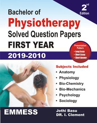 Bachelor Of Physiotherapy Solved Question Papers First Year