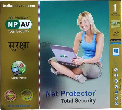 Net Protector AntiVirus (NPAV) Total Security 1 User 1 Year ...