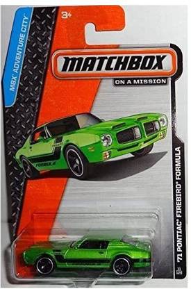 MATTEL Matchbox 2014 MBX Adventure City '71 Pontiac Firebird Formula