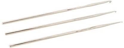 Boye Steel Crochet Hook Set, -3 Steel Crochet Hooks-1 Is Size 1 (2.75Mm) 1 Is Size 10 (1.3Mm) And 1 Is Size 7 (1.65Mm)