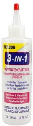 Beacon Adhesives Beacon 3-In-1 Advanced Craft Glue 8 Oz