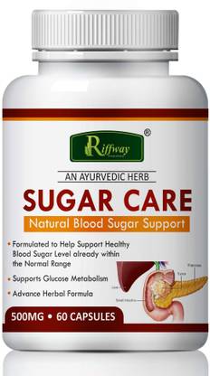 Riffway Sugar care Formulation For Healthy Blood Sugar Level & Glucose Metabolism