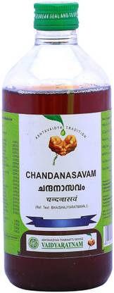 Vaidyaratnam Chandanasavam 450 ml ( Pack Of 3 )
