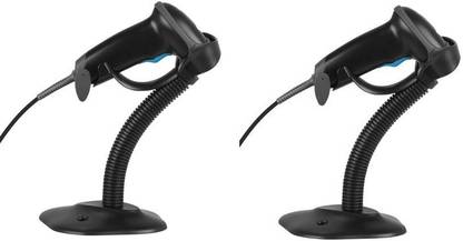 ZEBRONICS Zeb-Bs1H1000DS 1D Bar Code Scanner with stand CCD Barcode Scanner
