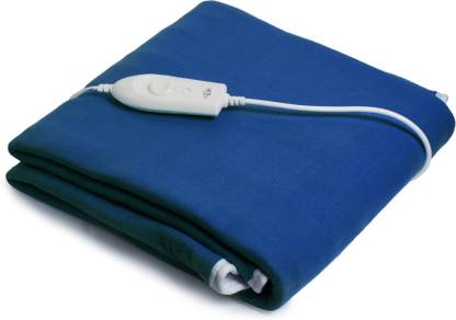 Expressions Solid Single Electric Blanket for  Heavy Winter