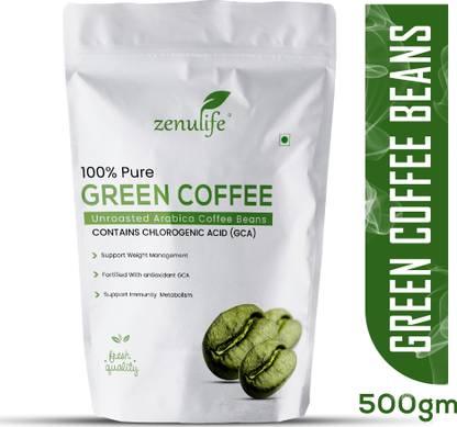 zenulife Green Coffee beans for Weight Loss Coffee Beans