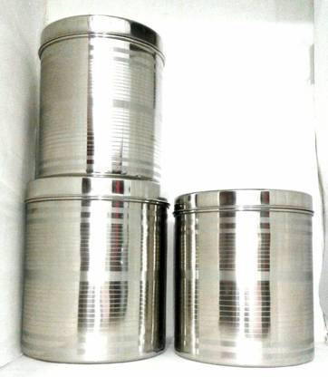 Royal Rajawadi Steel Grocery Container  - 5 L, 7 L