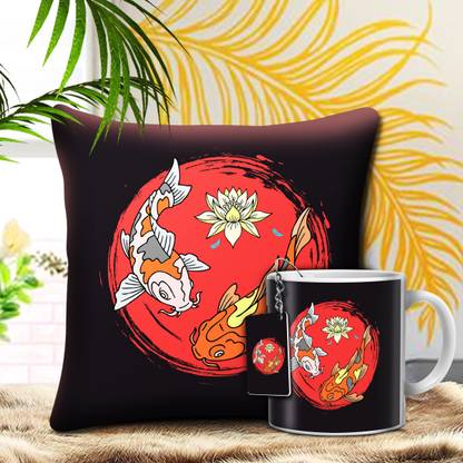 Indian Tag Cushion Gift Set