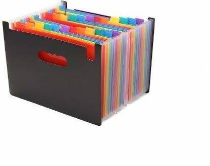 Urban Infotech Plastic Big 24 Pockets File Folder