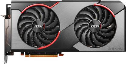 MSI Radeon RX 5600 XT GAMING X I 192 bit I PCI Express 4.0 GDDR6 6 GB AMD/ATI Chipset 192 bit 1750 MHz Graphics Card