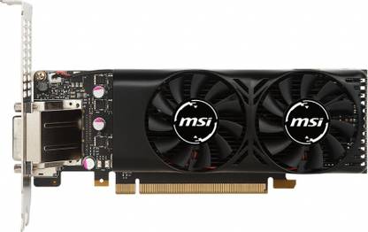 MSI GeForce GTX 1050 Ti 4GT LP I 128 bit I PCI Express x16 3.0 GDDR5 4 GB NVIDIA Chipset 128 bit 1392 MHz Graphics Card