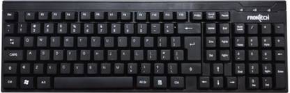 Frontech KB-0002 Wired USB Standard Desktop Keyboard Compatible with Desktop, Laptop, Mac