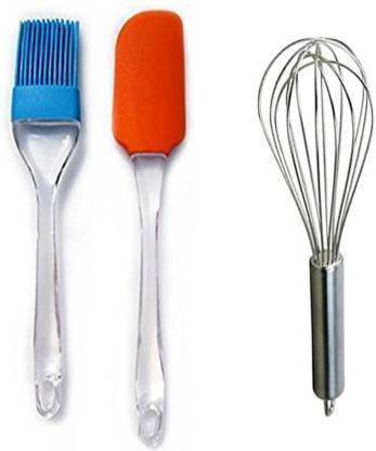 Legion Set Of Whisk,Spatula And Brush Kitchen Tool Set