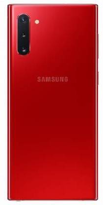 AL AMAZING STORE Samsung Galaxy Note 10 (Red) Back Panel