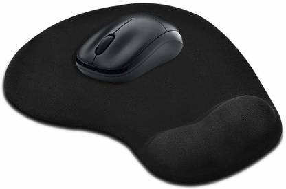 CLUSPEX Mouse Pad with Gel Wrist Rest Support, Ergonomic Mouse Cushion with Non Slip Rubber Base Mouse Pad for Laptop, Computer, Gaming, Office Non Slip Base Mousepad
